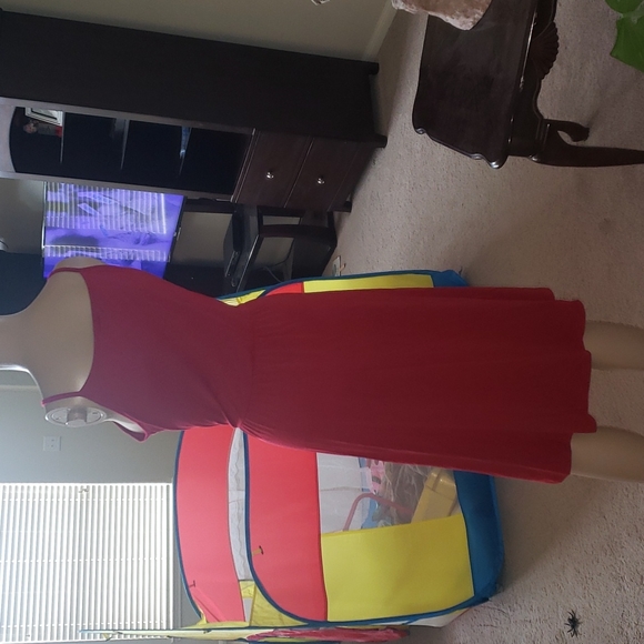 Leo Rosi m buttery soft spaghettistrap fit & flare with pockets - Picture 3 of 8